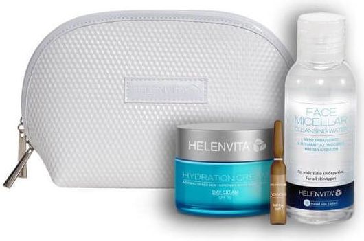 HELENVITA Set Your Beauty Time Hydration Day Cream SPF15 50ml & Micellar Cleansing Water 100ml & Lifting Amp Normal Skin