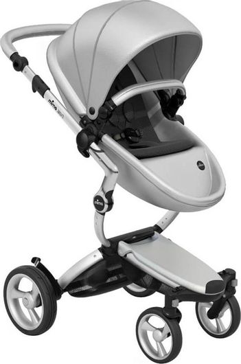 Mima Xari παιδικό καρότσι  2 σε 1 custom ARGENTO/INOX με starter pack