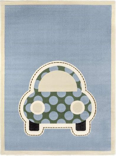 Παιδικό Χαλί Saint Clair Paris Beatle Συνθετικό 150x200cm Γαλάζιο