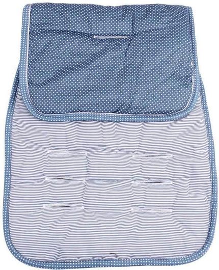 Κάλλυμα Καροτσιού Minene Διπλής Όψης Μπλε