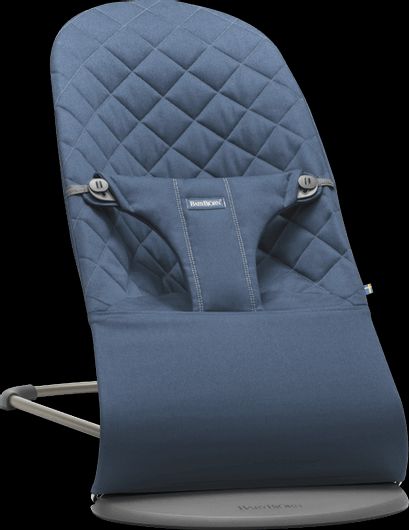 Βρεφικό Ρηλάξ BabyBjörn Bliss Midnight blue cotton
