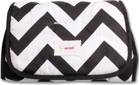 Κάλυμμα Καροτσιού Minene Zig Zag Μαύρο 