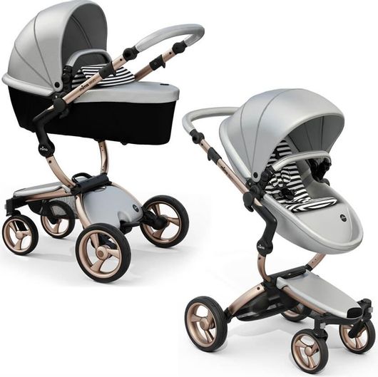 Mima Xari παιδικό καρότσι  2 σε 1 custom ARGENTO/GOLD με staret pack