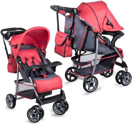 LIONELO ΚΑΡΟΤΣΙ "EMMA PLUS"  RED 1652386 ΔΩΡΟ ΤΣΑΝΤΑ