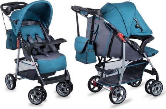 LIONELO ΚΑΡΟΤΣΙ "EMMA PLUS" BLUE 1652393 ΔΩΡΟ ΤΣΑΝΤΑ