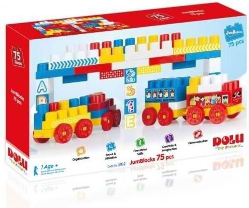 75 τουβλάκια γίγας 001.5032 Dolu Zita Toys