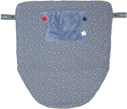 Κουβέρτα Καροτσιού Cheeky Chompers Midnight Stars Μπλε