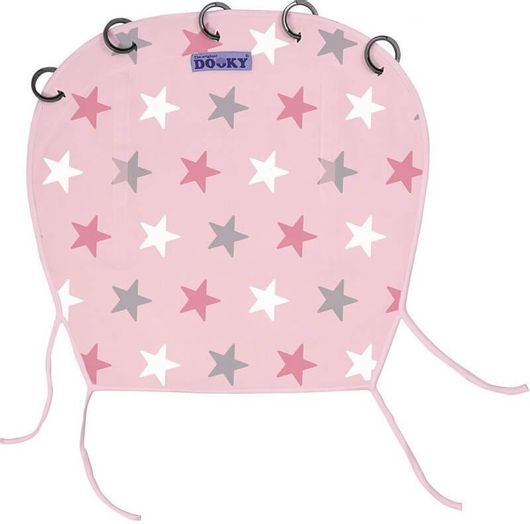 Σκίαστρο Καροτσιού Dooky με UV UPF40+ Pink Stars