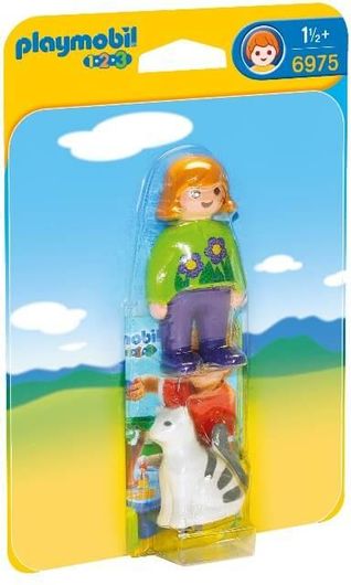 Playmobil 123 Γυναίκα με Γάτα για 1.5+ ετών