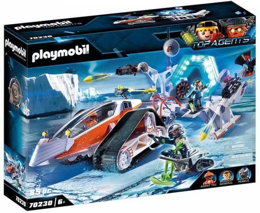 Playmobil Top Agents Spy Team Command Sled για 6 ετών