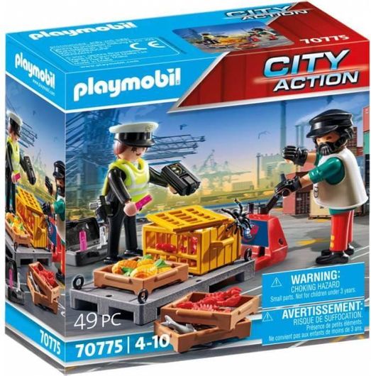 Playmobil City Action Τελωνειακός Έλεγχος για 4-10 Ετών #70775