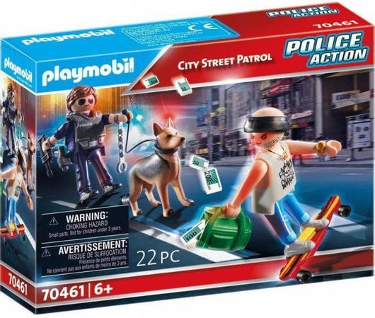 Playmobil City Action City Street Patrol για 6+ ετών