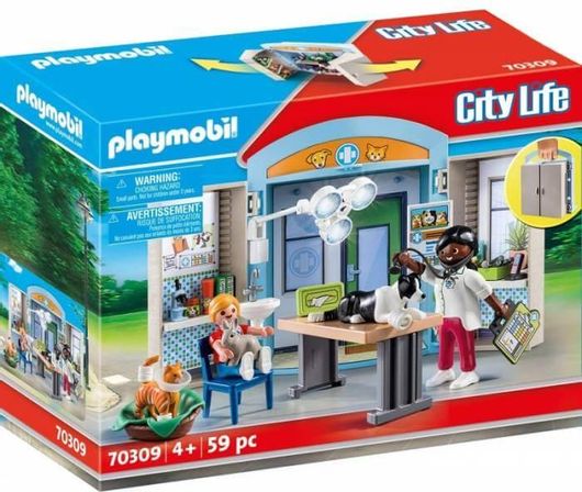 Playmobil City Life At the Vet για 4+ ετών
