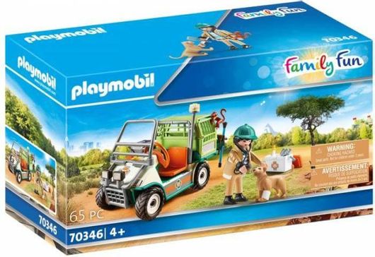 Playmobil Family Fun Vet with Caddy για 4+ ετών