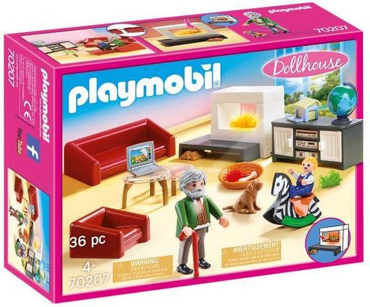 Playmobil Dollhouse Σαλόνι Κουκλόσπιτου για 4+ ετών