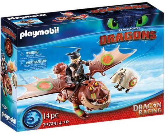 Playmobil Dragons Λέπιας και Χοντροκέφαλος για 4-10 Ετών #70729