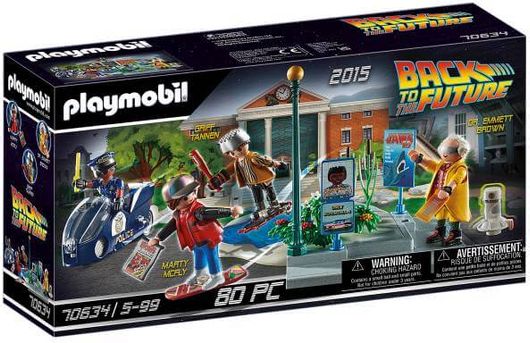 Playmobil Back to the Future Back to Future: Περιπέτειες με τα Ιπτάμενα Πατίνια για 5+ ετών