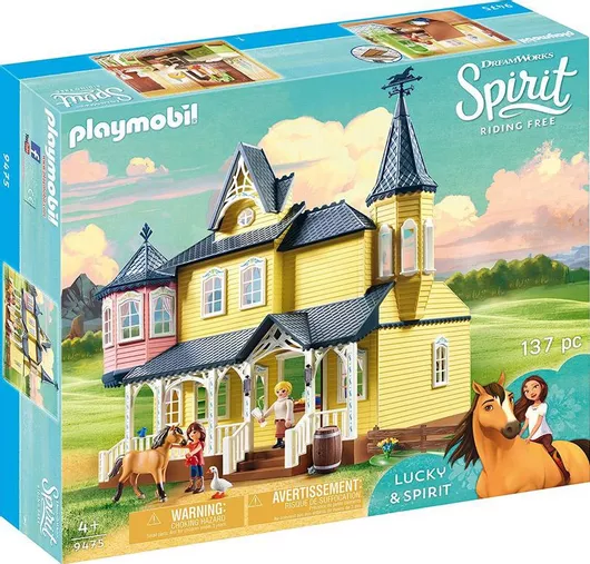 Playmobil Spirit Lucky's Happy Home για 4 ετών
