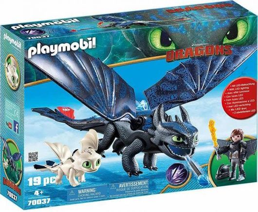 Playmobil Dragons Ο Φαφούτης κι ο Ψάρης με ένα Δρακούλη για 4+ ετών