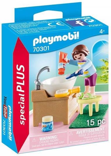 Playmobil Special Plus Girl with Toothbrush για 4 ετών