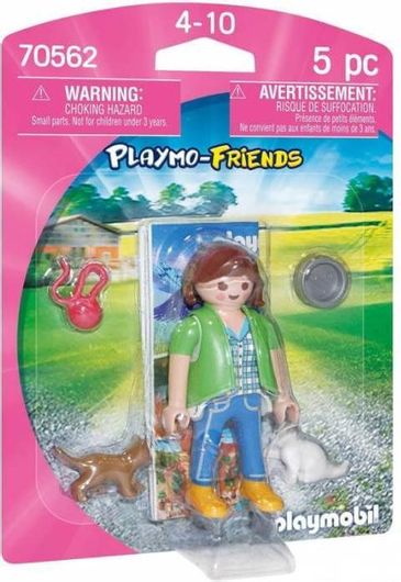 Playmobil Playmo-Friends Γυναίκα Με Γατούλες για 4-10 Ετών #70562