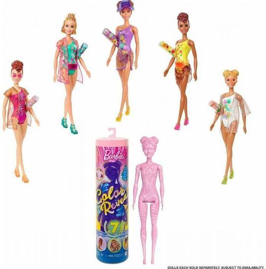 Κούκλα Mattel Barbie Color Reveal Summer Series