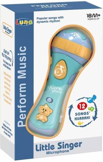 Μουσικό Παιχνίδι Luna Μικρόφωνο για 1.5+