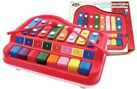 Μουσικό Παιχνίδι Luna Μεταλλόφωνο για 3+ Πολύχρωμο