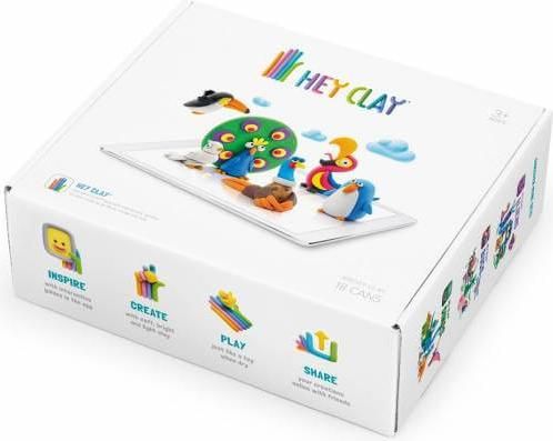 Πηλός Hey Clay Claymates Πουλιά Πολύχρωμο