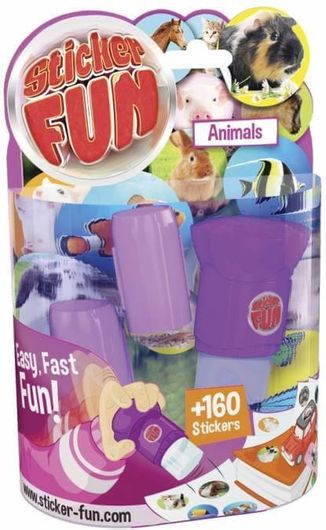 Χειροτεχνίες Goliath Games Sticker Fun Ζωάκια