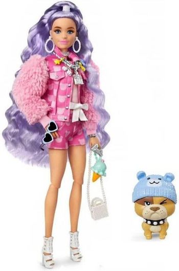 Κούκλα Barbie Extra Millie with Periwinkle Purple Hair GRN27/GXF08