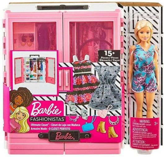 Κούκλα Barbie Fashionistas Ultimate Closet GBK12