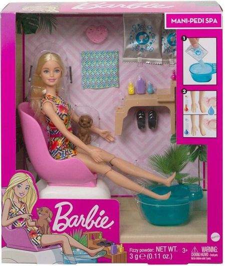 Κούκλα Barbie Wellness - Ινστιτούτο Μανικιούρ GHN07