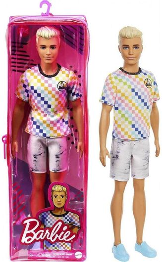 Κούκλα Barbie Fashionistas Ken 174 Surf-Inspired DWK44/GRB90