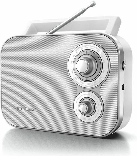 Ραδιόφωνο Muse M-051R Αναλογικό Retro Φορητό Ρεύματος & Μπαταρίας Λευκό