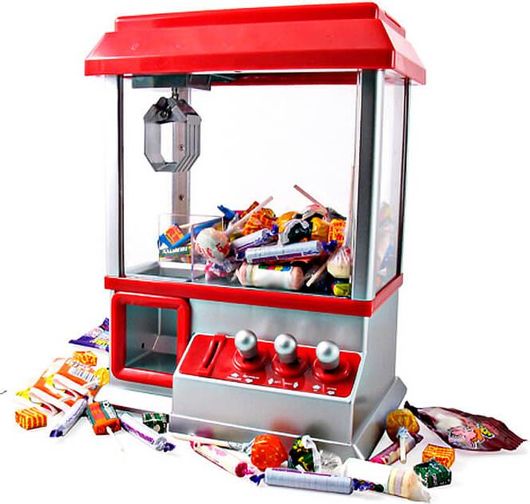 Μηχανή Παιχνίδι για Καραμέλες & Ζαχαρωτά με Δαγκάνα 25.5 x 19.5 x 34.5cm