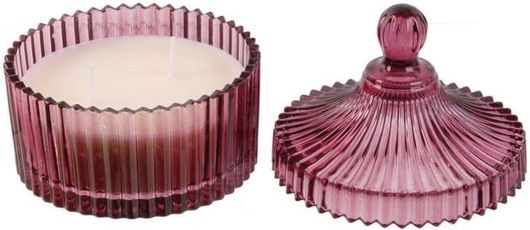 Αρωματικό Κερί σε Γυάλινο Βαζάκι 10x12.5cm Camelia