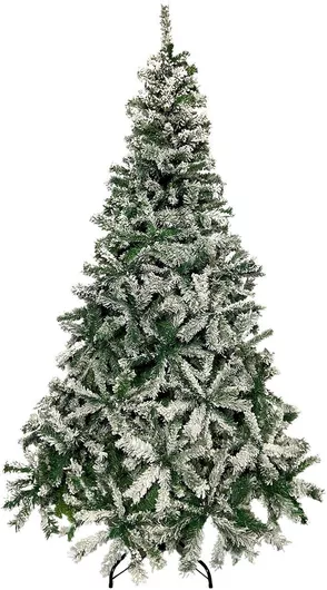 Χριστουγεννιάτικο Δέντρο Himalayas Χιονισμένο 210cm Λευκό / Πράσινο