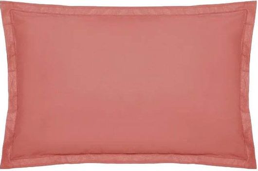 Μαξιλαροθήκη Atmosphera 100% Βαμβάκι Σομόν 50x70cm