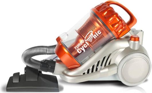 Ηλεκτρική Σκούπα Turbotronic TT-CV05 με Κάδο 3.5lt Πορτοκαλί