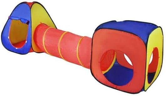 Igloo με Τούνελ από Ύφασμα 283cm για 3+ Ετών