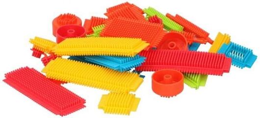 Σετ Τουβλάκια Eddy Toys Σφηνώματα για Κατασκευές 36 Τεμαχίων σε Διάφορα Χρώματα