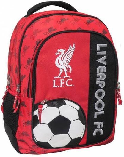 Σχολική Τσάντα Δημοτικού Διακάκης Liverpool Πλάτης Κόκκινο