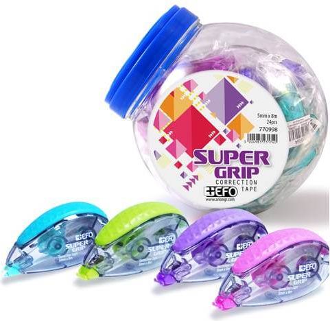 Διορθωτικό +Efo Super Grip Ταινία 8 m Πολύχρωμο