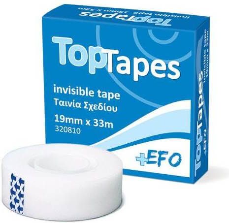 Σελοτέιπ TopTape 19 mm x 33 m Διάφανο