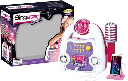 Σετ Καραόκε Snainter Sing Star Rocks για 5+ ετών Ροζ