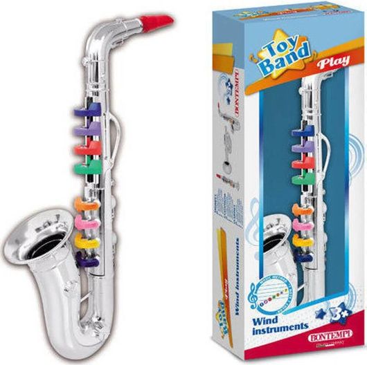 Μουσικό Παιχνίδι Bontempi Πνευστό Σαξόφωνο για 3+ Ετών