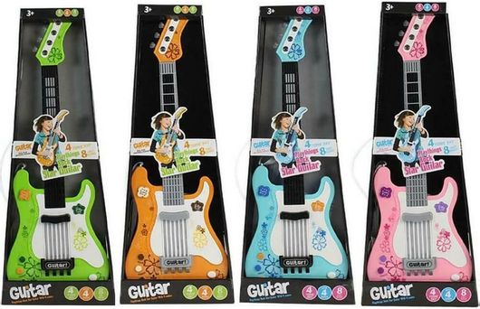 Κιθάρα Snainter Ηλεκτρική για 3+ ετών Πολύχρωμη