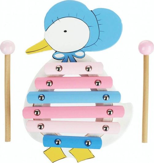 Ξυλόφωνο Orange Tree Toys Puddle-Duck Jemina για 3+ ετών Πολύχρωμο