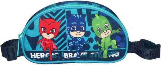 Σχολική Διακάκης PJ Masks με 1 Θήκη Πολύχρωμη